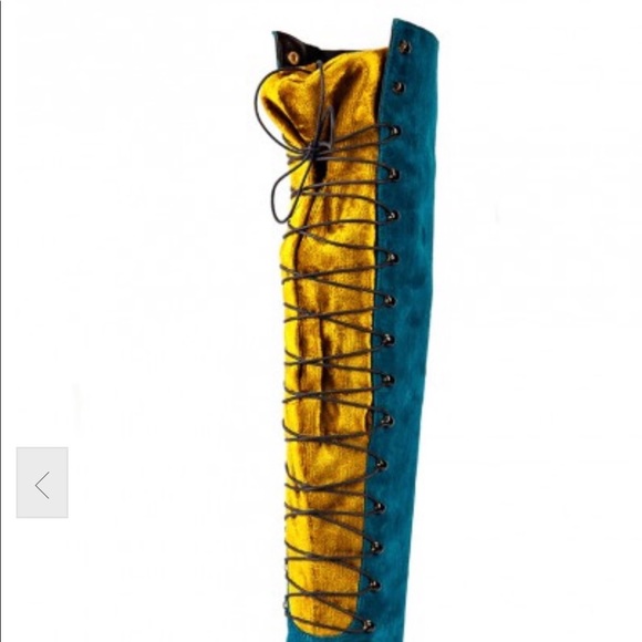 SAZ suede/velvet shoes - Picture 10 of 10